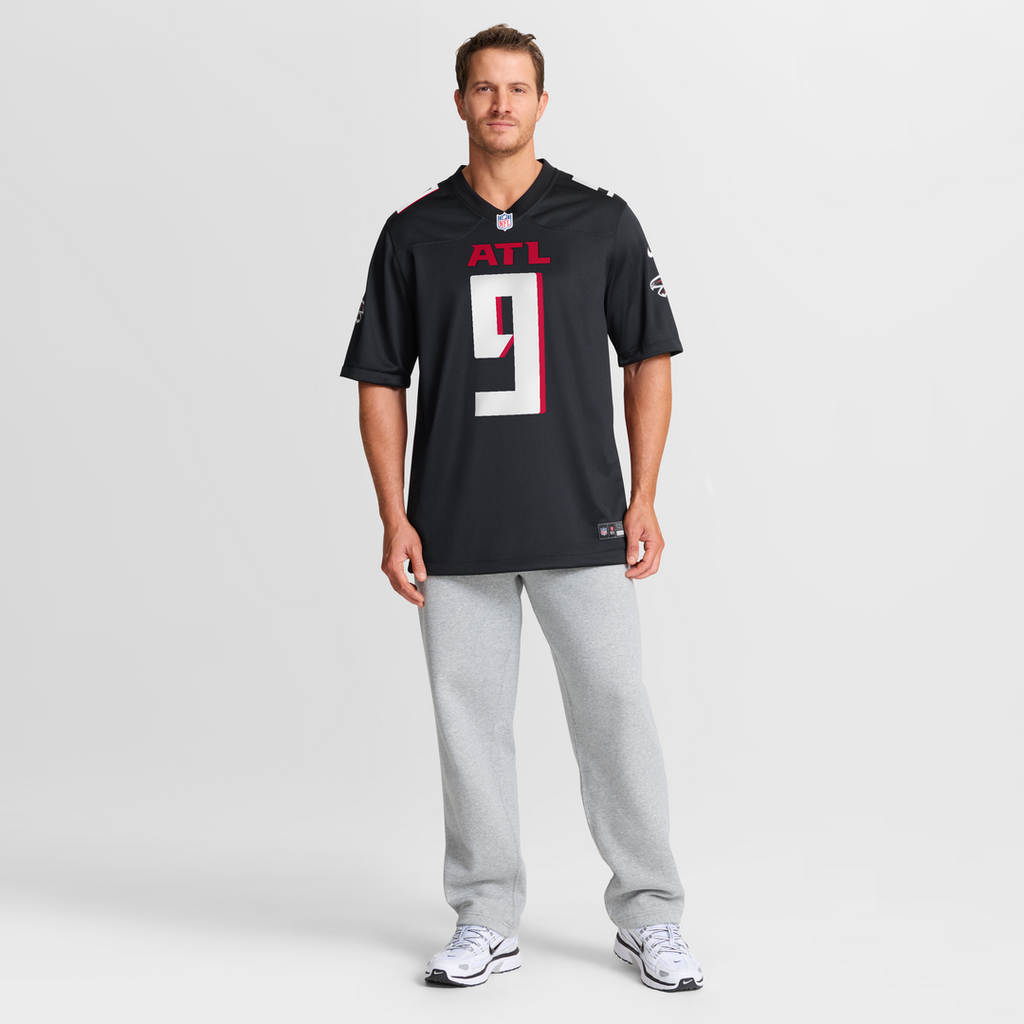 Michael Penix Jr. Atlanta Falcons Player Game Jersey - Black
