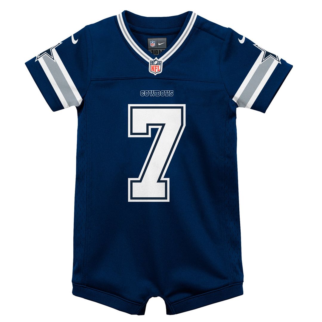 Trevon Diggs Dallas Cowboys Infant Game Romper Jersey - Navy