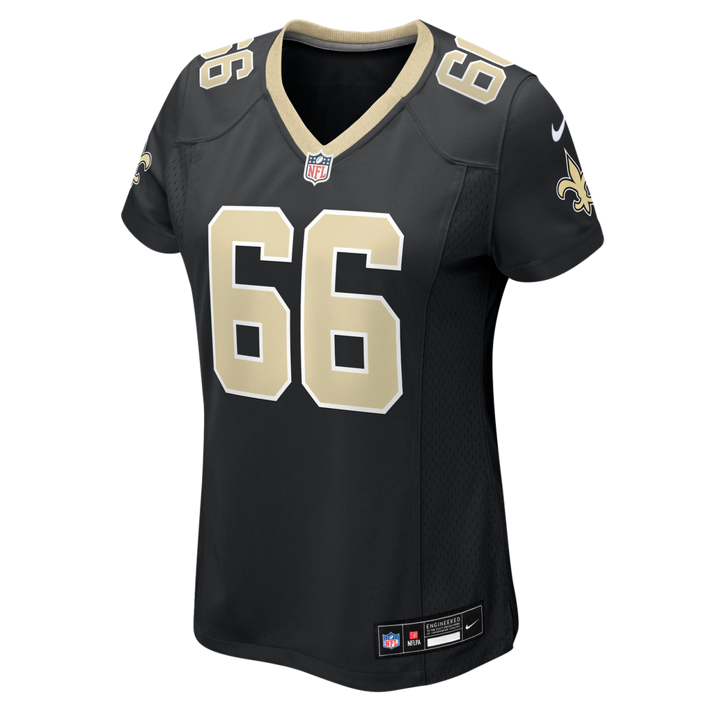 William Sherman New Orleans Saints Women's Team Game Jersey - Black