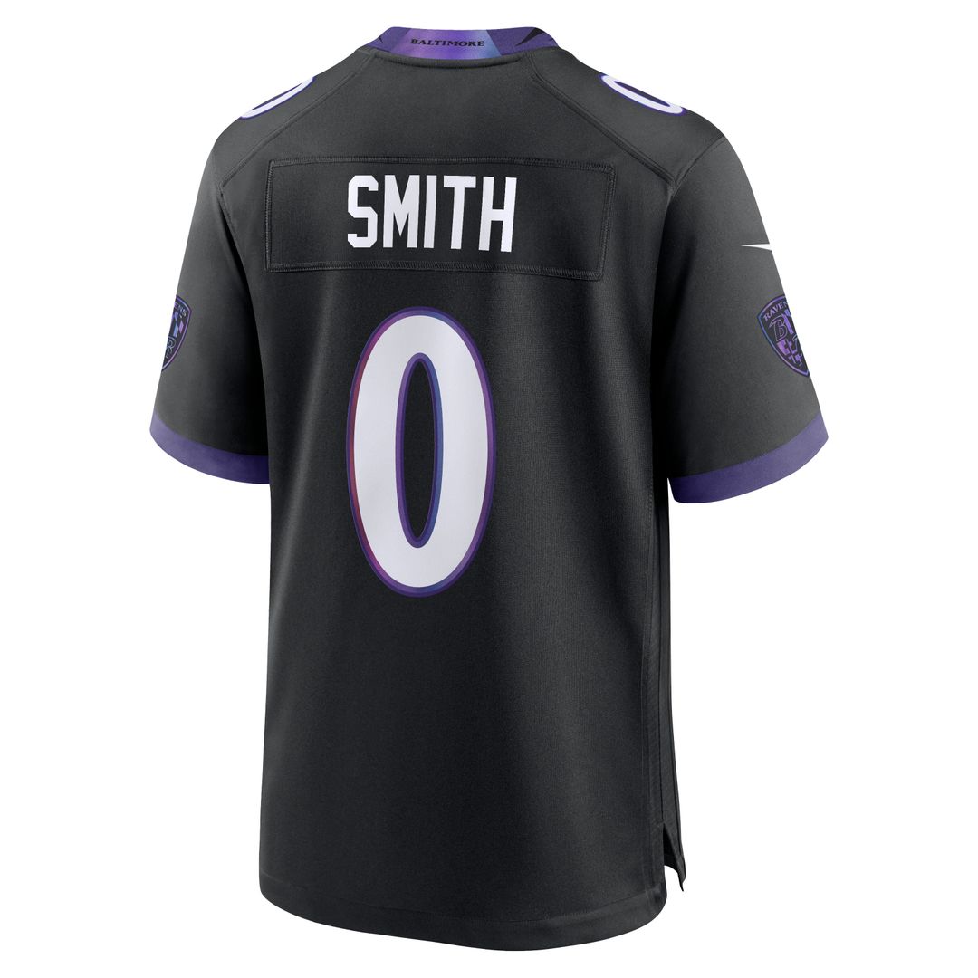 Roquan Smith Baltimore Ravens Alternate Game Jersey - Black