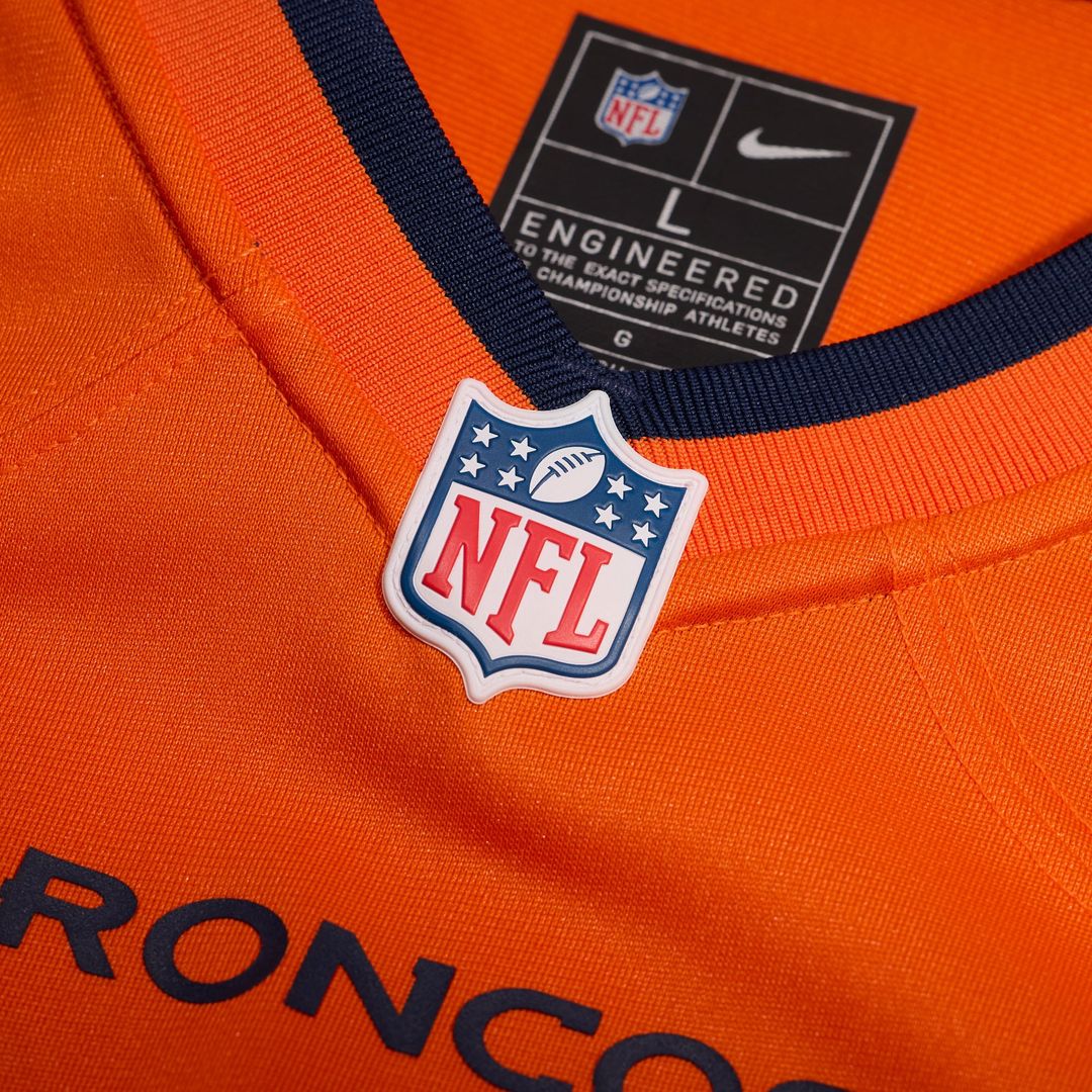 Alex Forsyth Denver Broncos Team Game Jersey - Orange