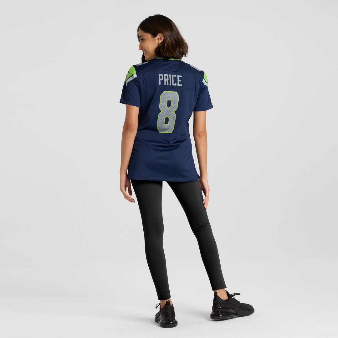 Jadarian Price Seattle Seahawks Women's Team Game Jersey - College Navy