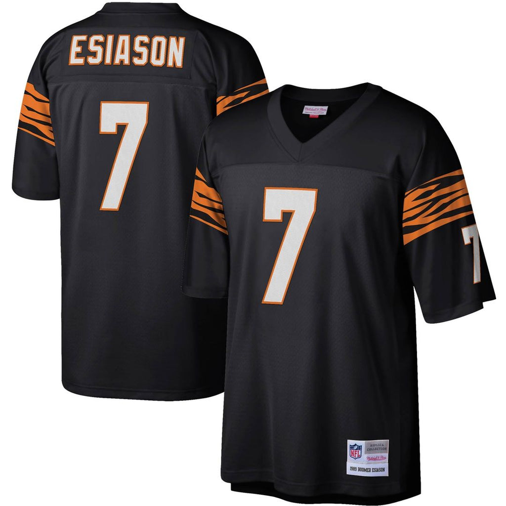Boomer Esiason Cincinnati Bengals Mitchell & Ness Legacy Replica Jersey - Black