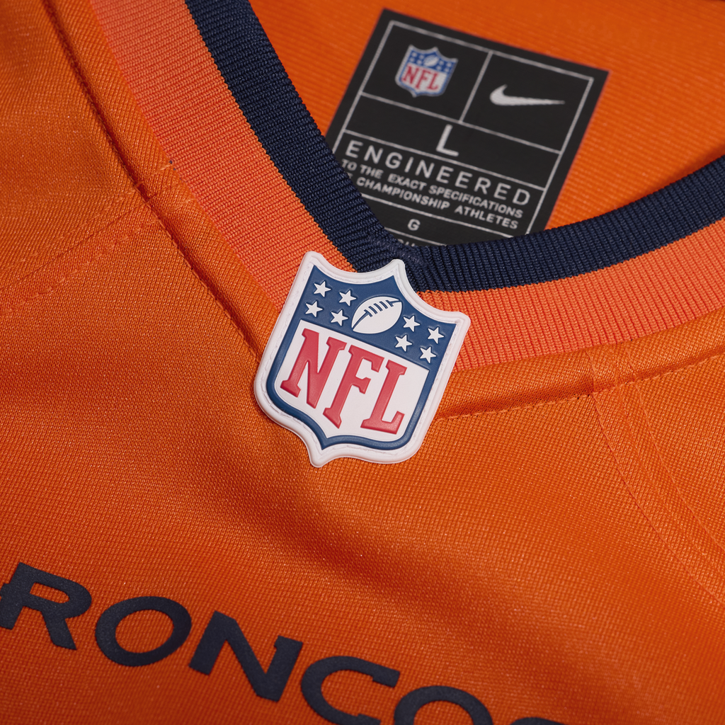 Talanoa Hufanga Denver Broncos Team Game Jersey - Orange