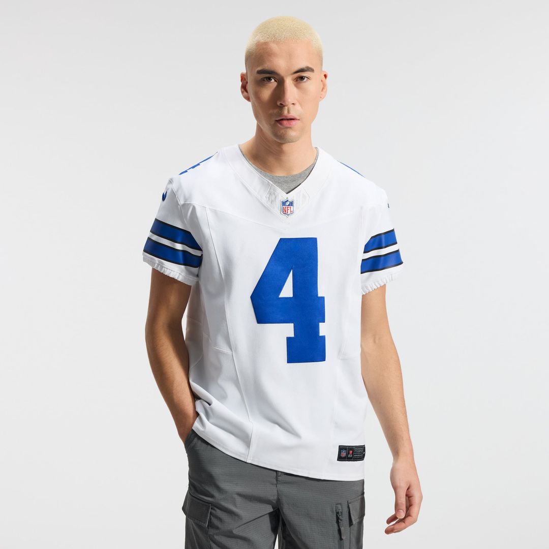 Dak Prescott Dallas Cowboys Vapor F.U.S.E. Elite Jersey - White