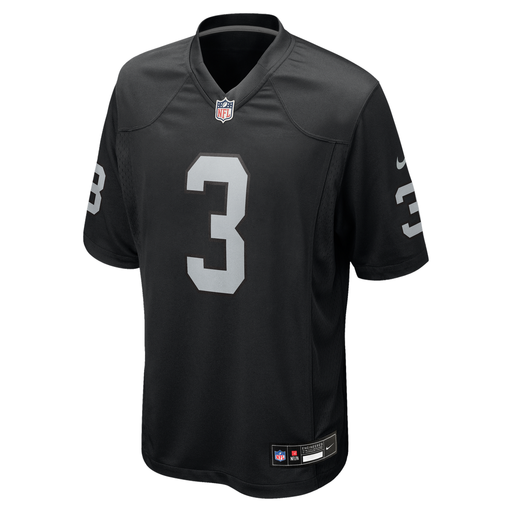 Zamir White Las Vegas Raiders Team Game Jersey - Black