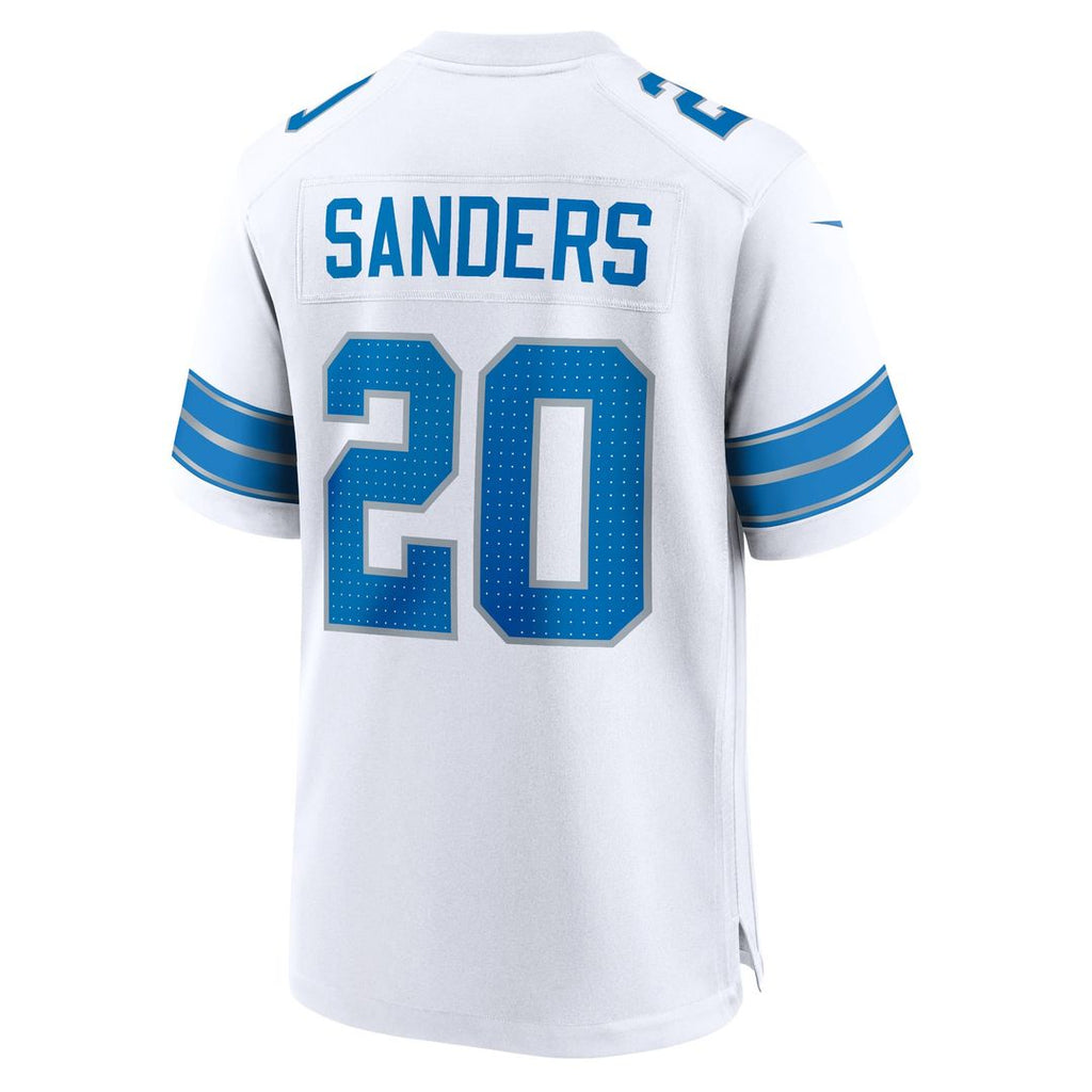 Barry Sanders Detroit Lions 2nd Alternate Retired Player Game Jersey - Black