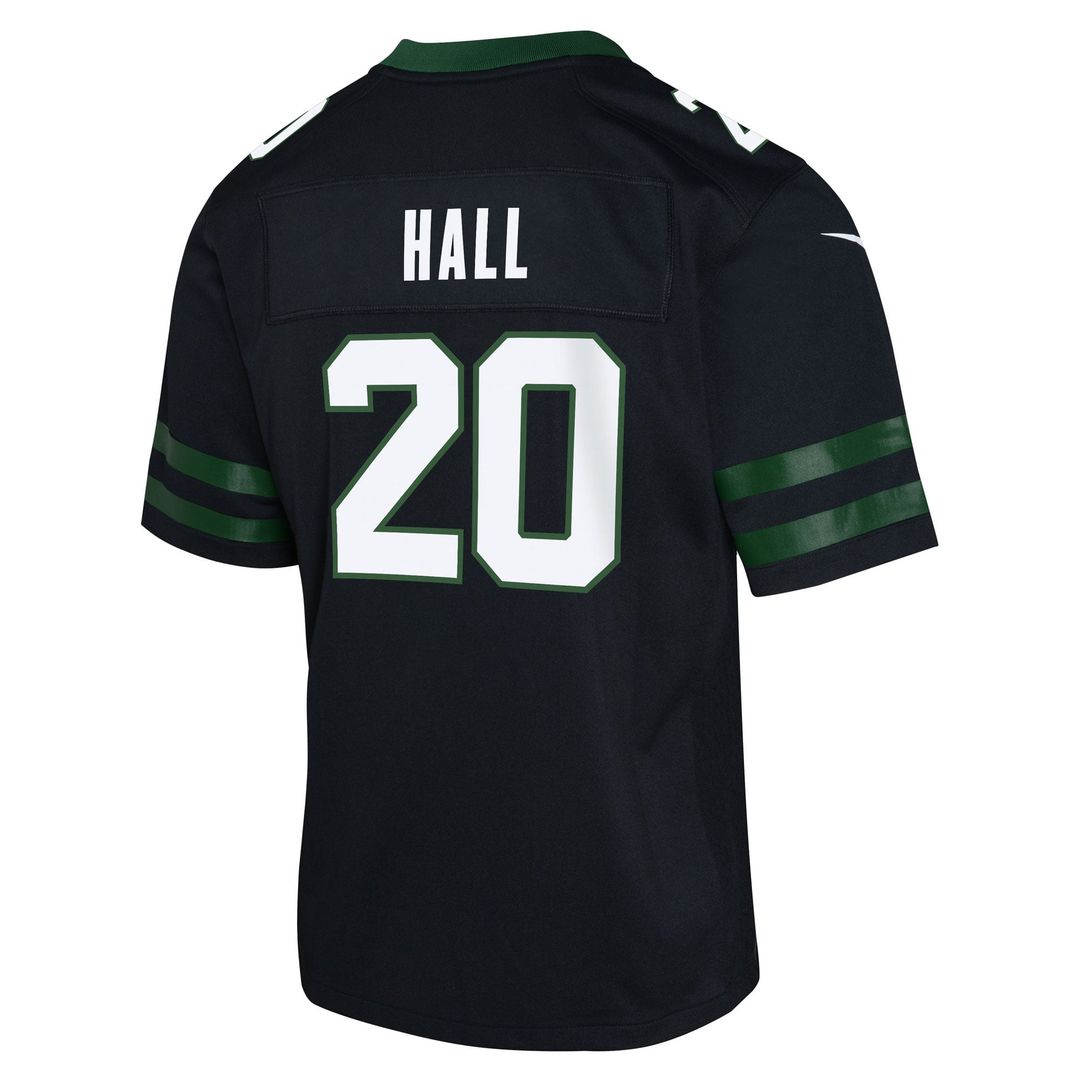 Breece Hall New York Jets Youth Game Jersey - Black