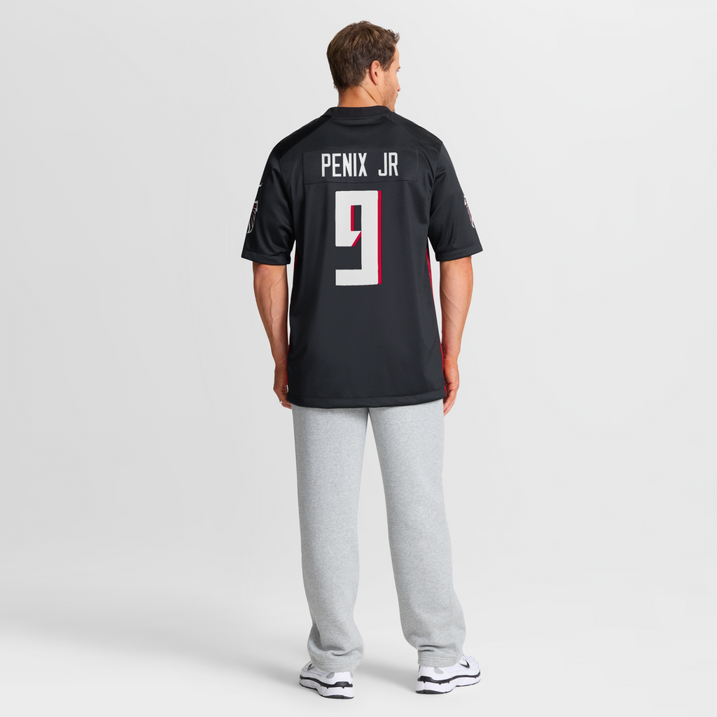 Michael Penix Jr. Atlanta Falcons Player Game Jersey - Black