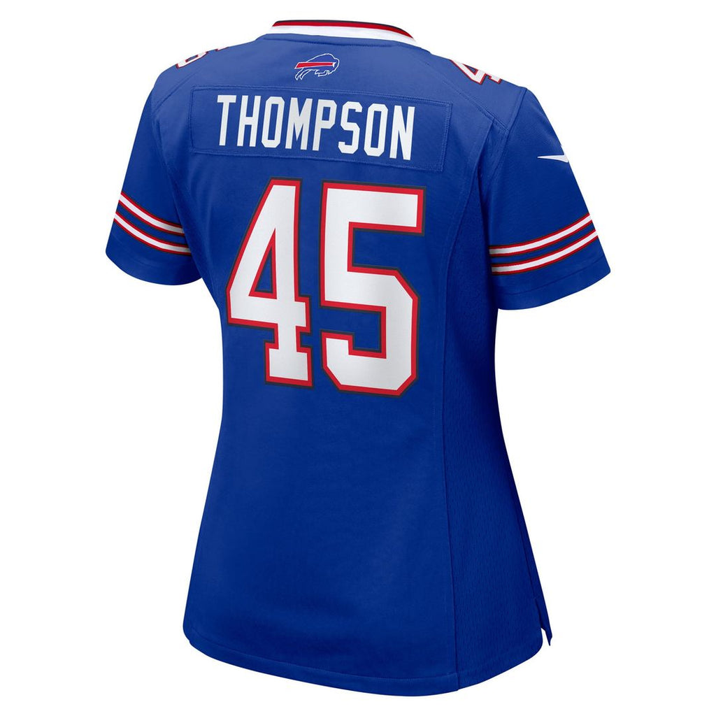 Shaq Thompson Buffalo Bills Women's Team Game Jersey - Royal