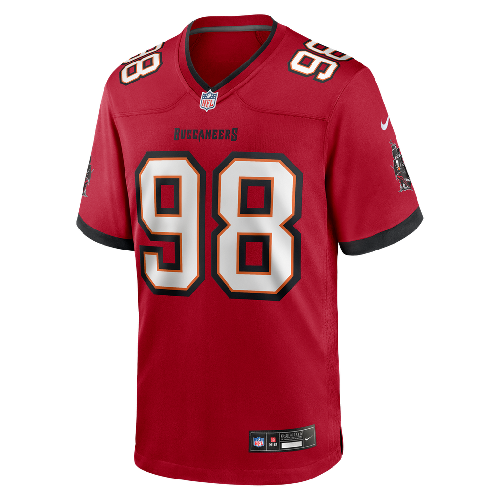 Anthony Nelson Tampa Bay Buccaneers Game Jersey - Red