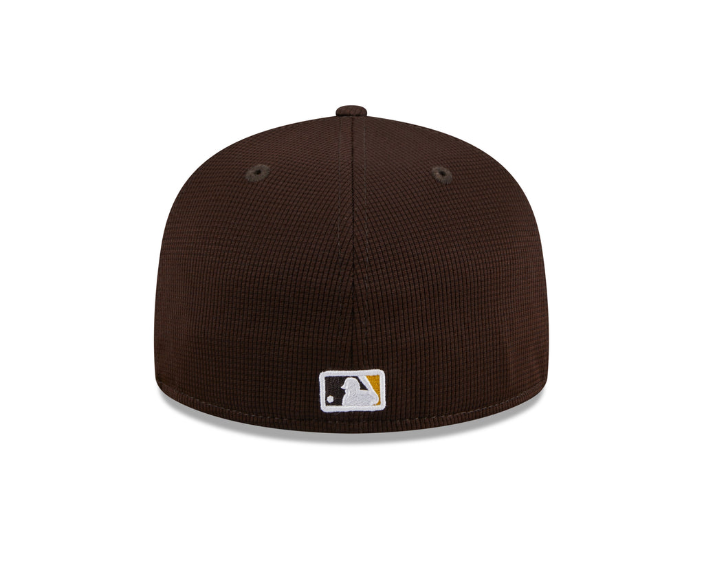 Men's San Diego Padres New Era Brown 2024 Batting Practice 59FIFTY Fitted Hat