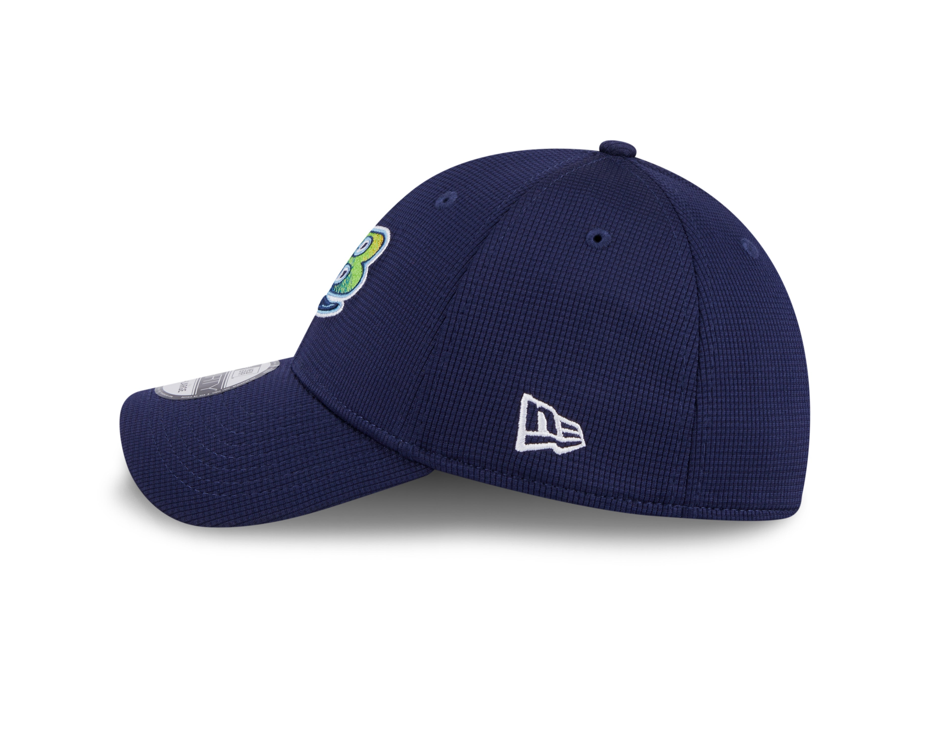 Men's Tampa Bay Rays New Era 2024 Batting Practice Navy 39THIRTY Flex-Fit Hat