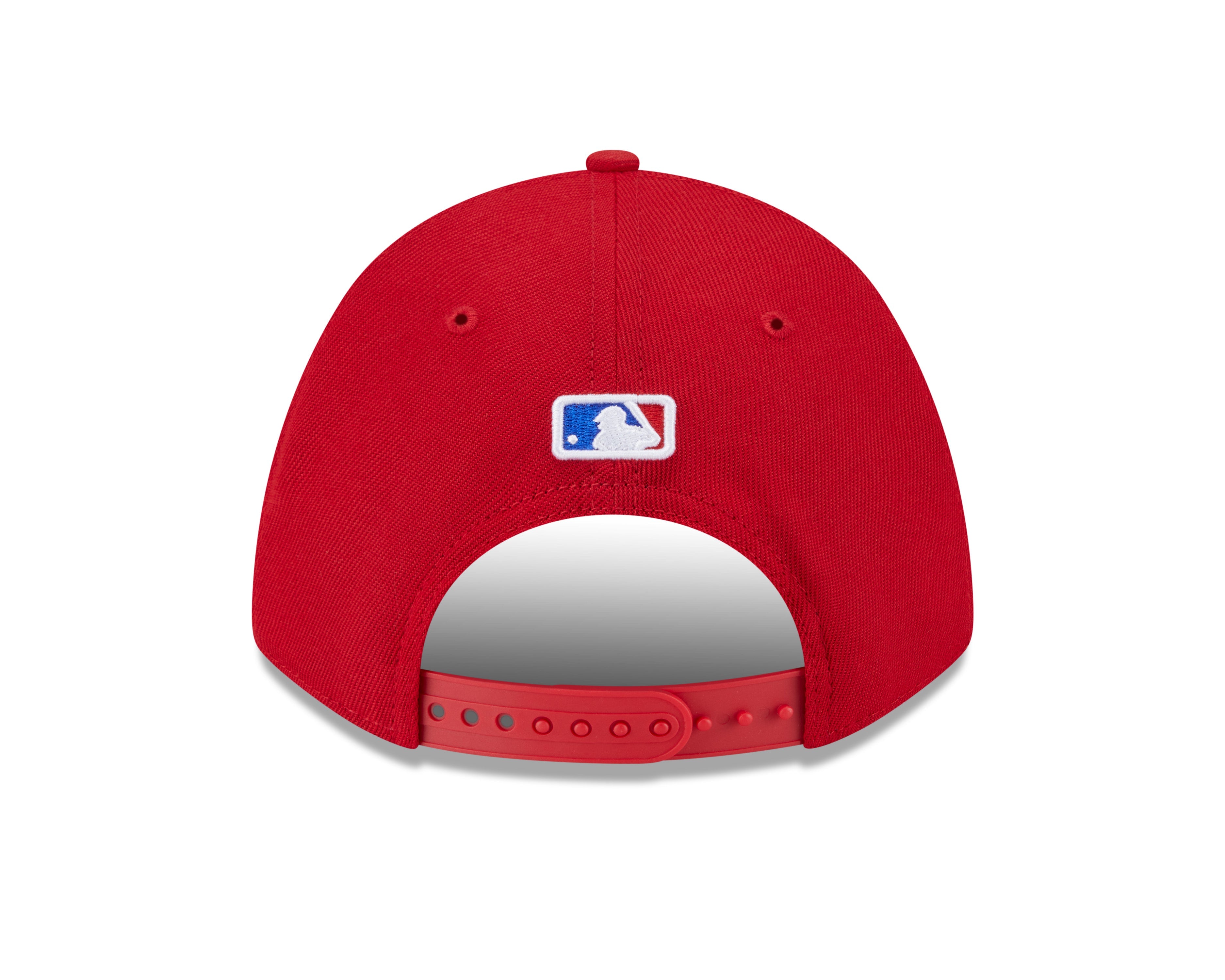 Texas Rangers Red Alternate New Era Player Replica M-Crown 9FORTY Adjustable Hat