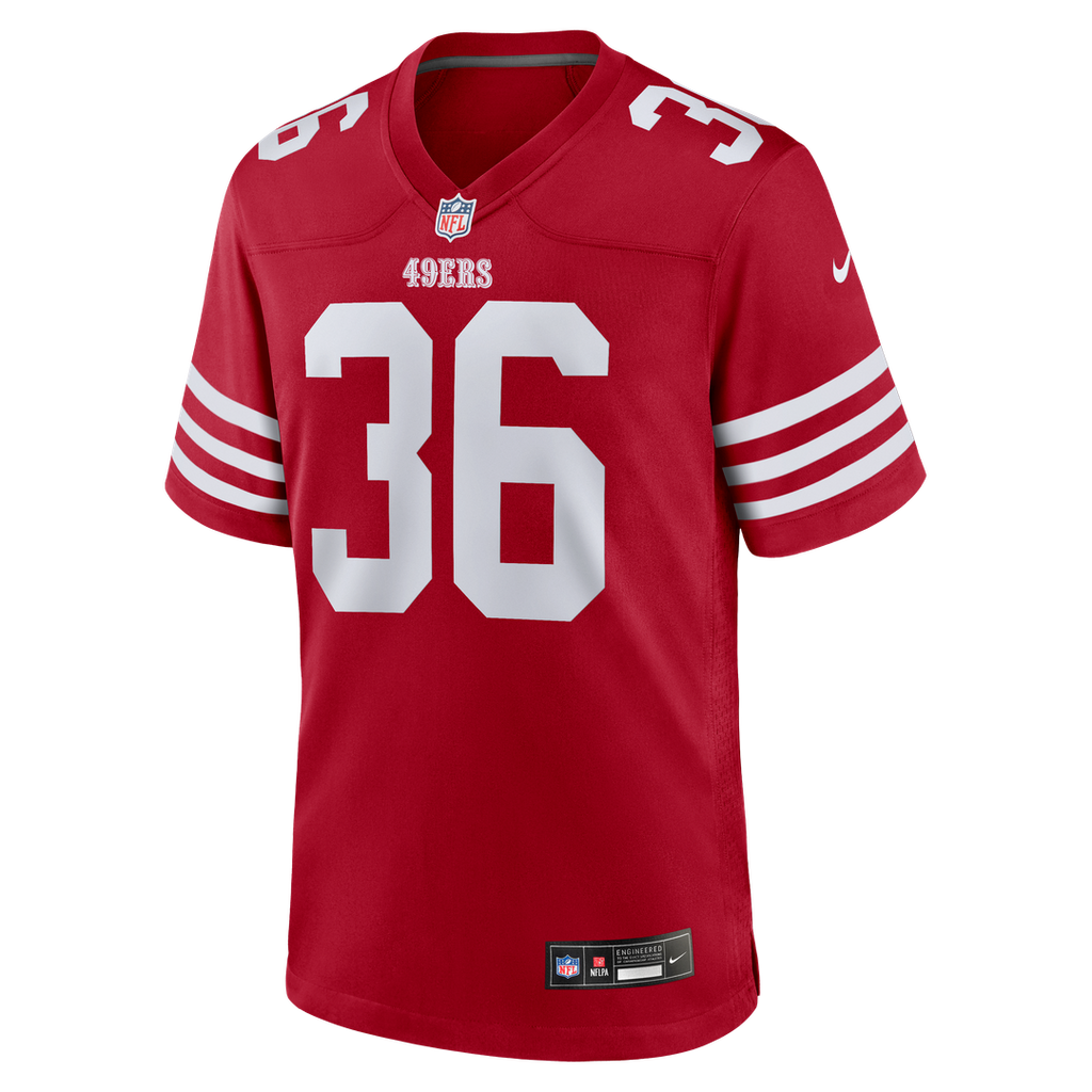 Marques Sigle San Francisco 49ers Team Game Jersey - Scarlet