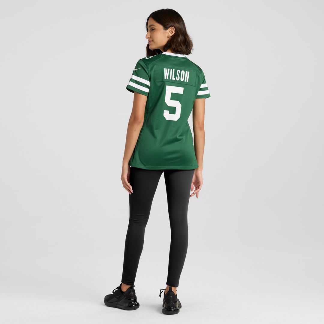 Garrett Wilson New York Jets Women's Alternate Game Jersey - Legacy Black