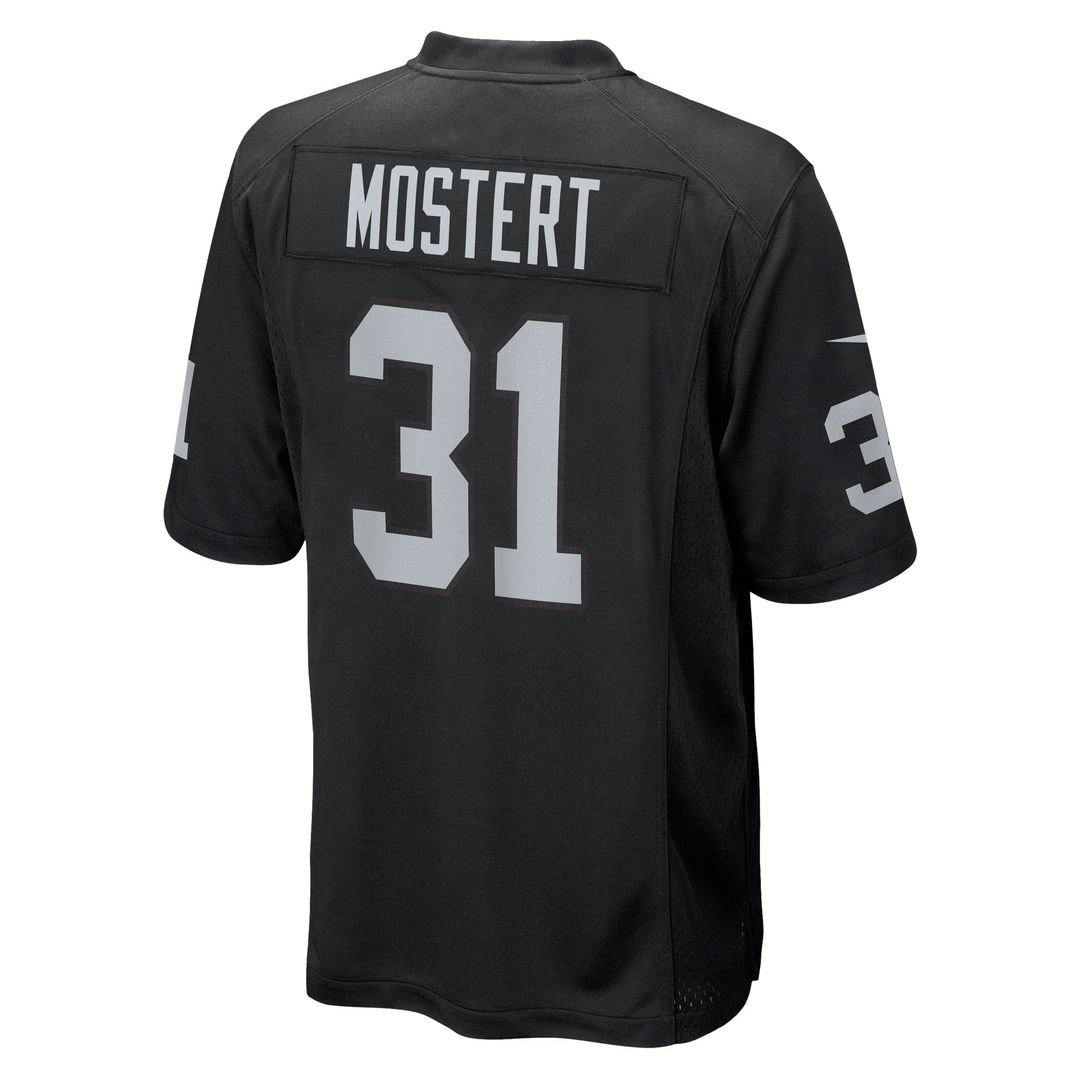 Raheem Mostert Las Vegas Raiders Team Game Jersey - Black