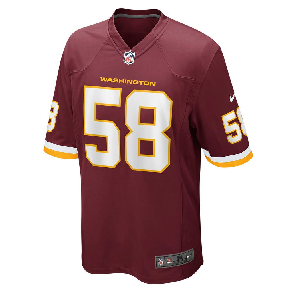 Shaka Toney Washington Football Team Game Jersey - Burgundy