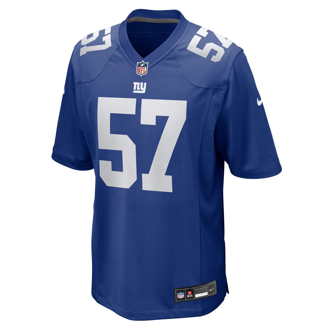 Chauncey Golston New York Giants Team Game Jersey - Royal