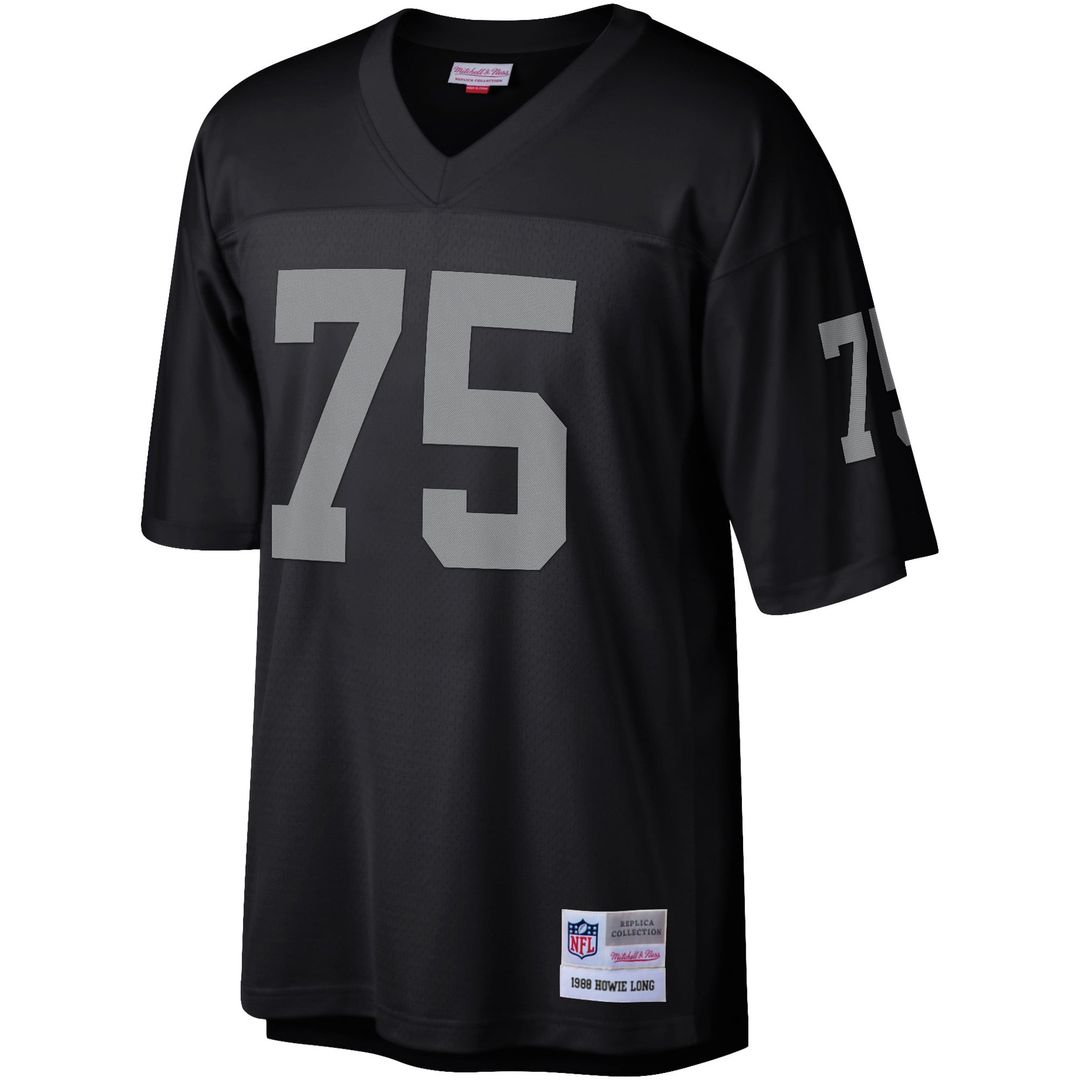 Howie Long Las Vegas Raiders Mitchell & Ness Legacy Replica Jersey - Black