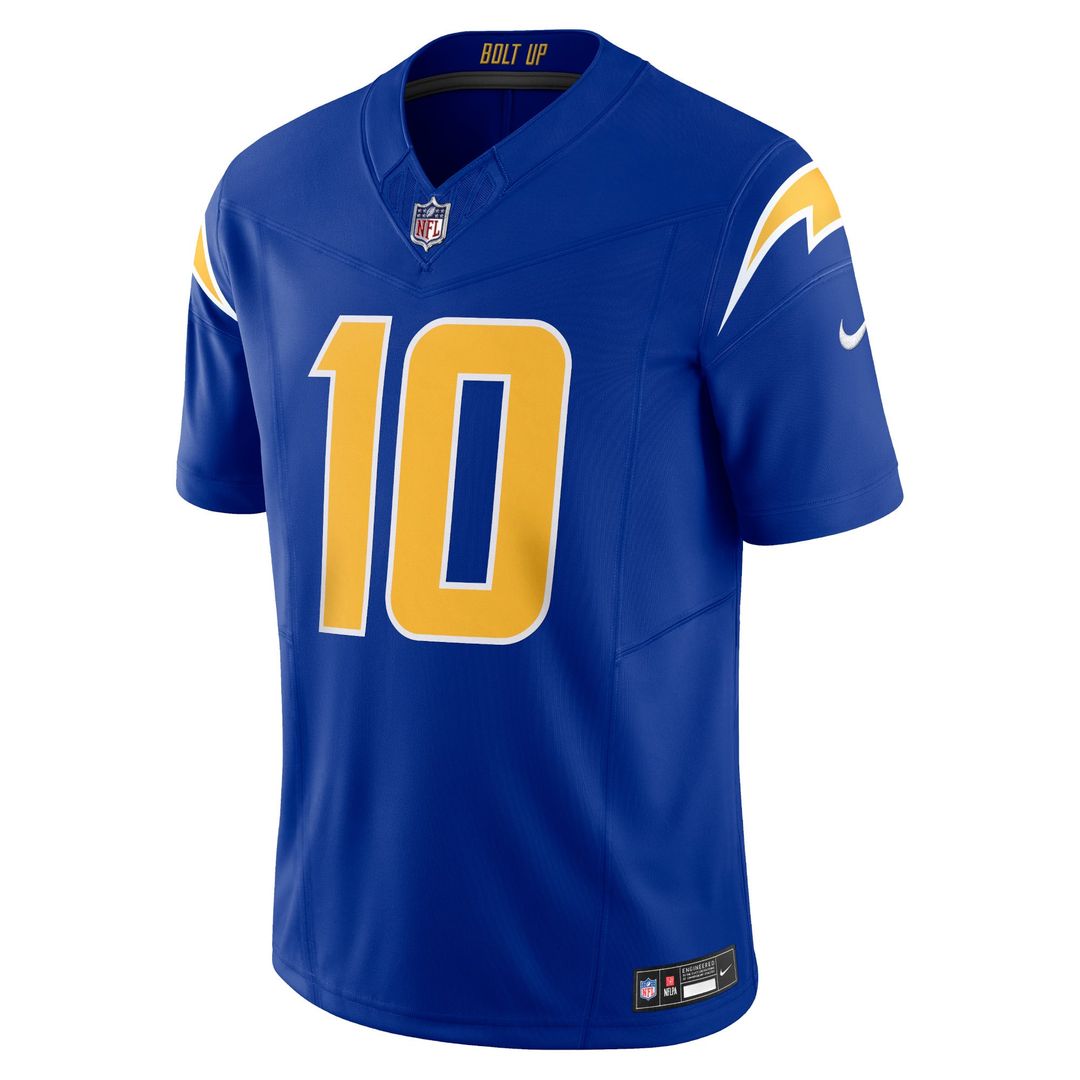 Justin Herbert Los Angeles Chargers Vapor F.U.S.E. Limited Jersey - Powder Blue