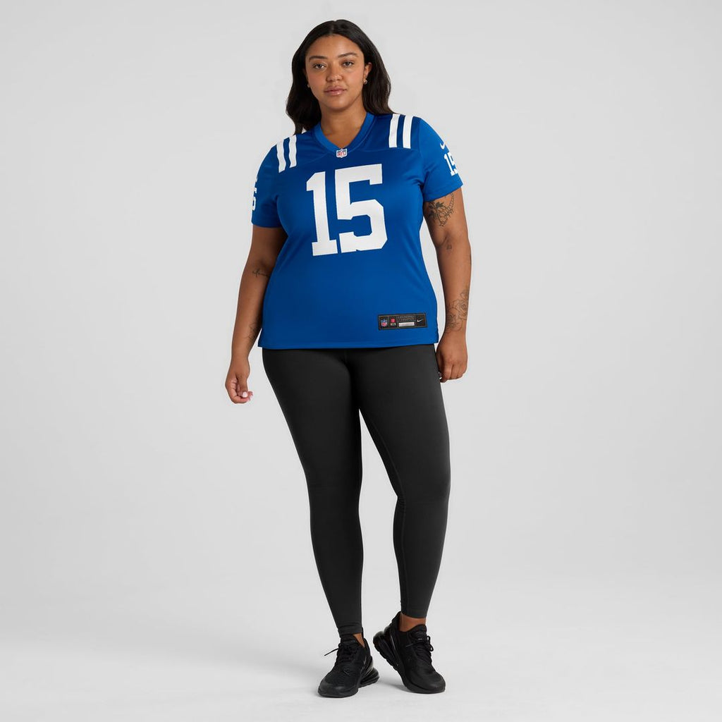 Riley Leonard Indianapolis Colts Women's Team Game Jersey - Royal