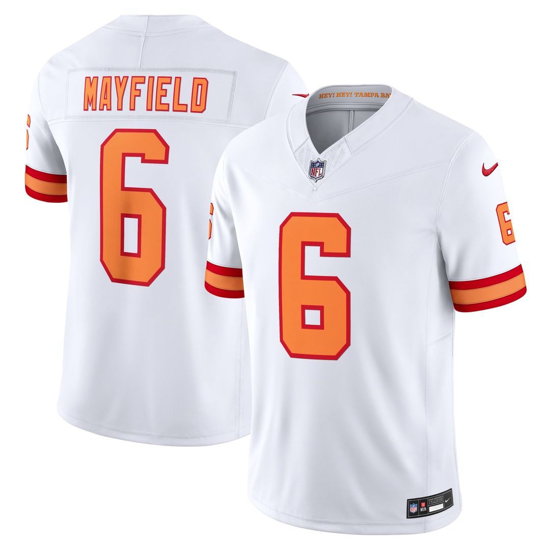 Baker Mayfield '76 Tampa Bay Buccaneers Vapor F.U.S.E. Player Limited Jersey - White