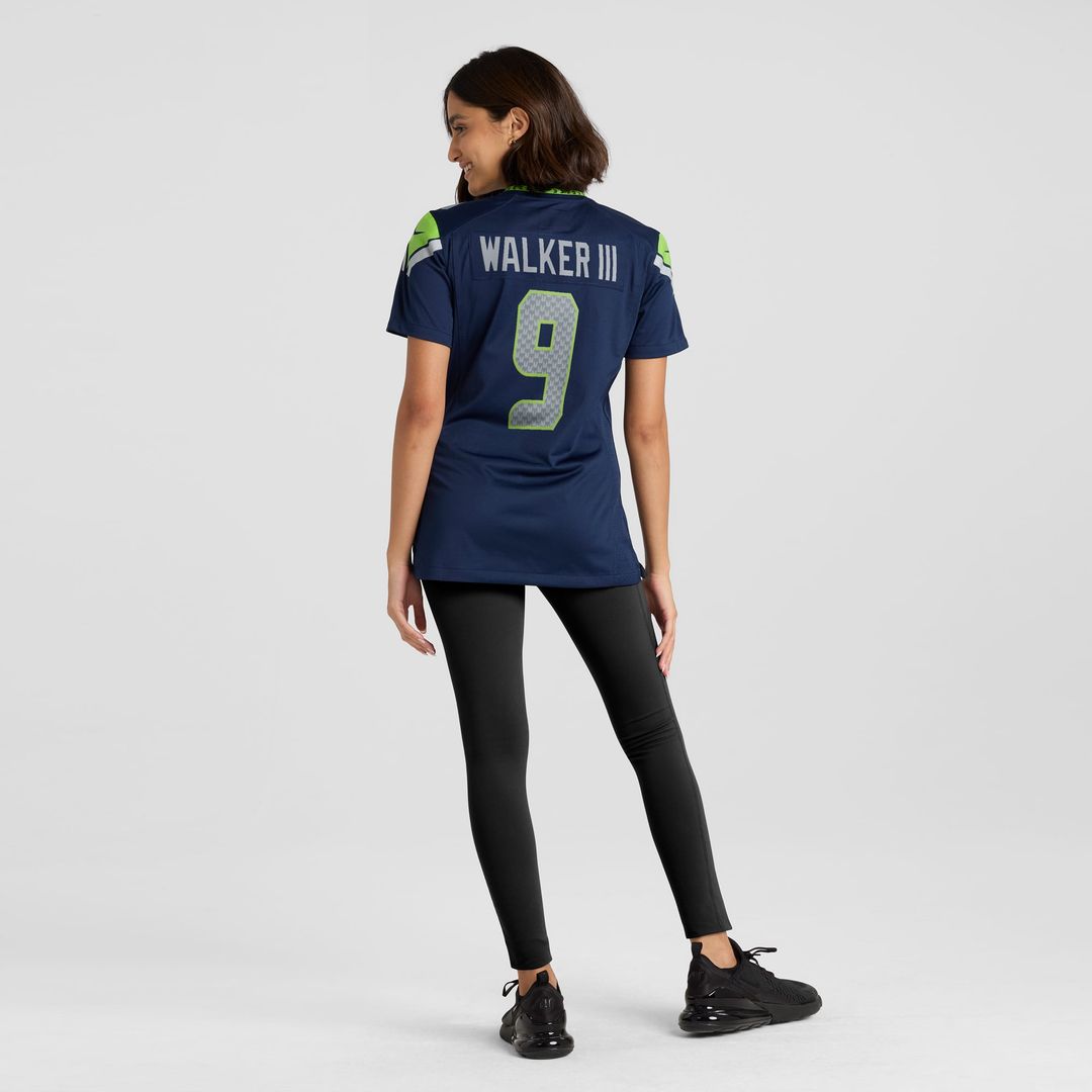 Kenneth Walker III Seattle Seahawks Women's Player Jersey - Navy