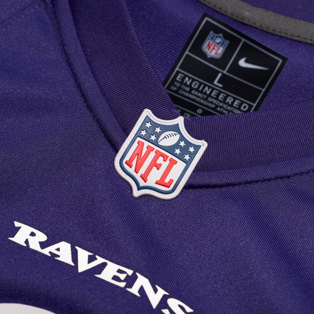 Taven Bryan Baltimore Ravens Team Game Jersey - Purple
