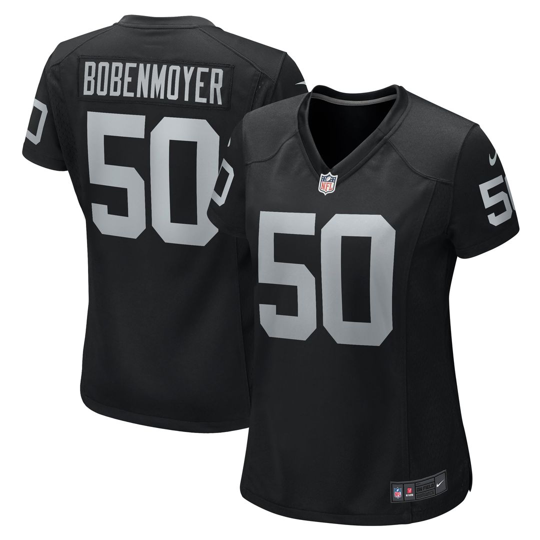 Jacob Bobenmoyer Las Vegas Raiders Women's Game Player Jersey - Black