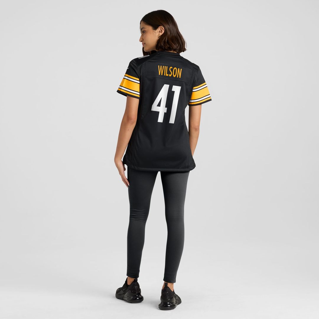 Payton Wilson Pittsburgh Steelers Women's Team Game Jersey - Black