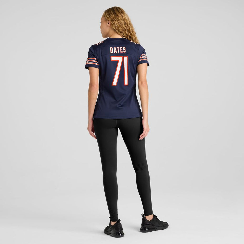 Ryan Bates Chicago Bears Women's Game Jersey - Navy