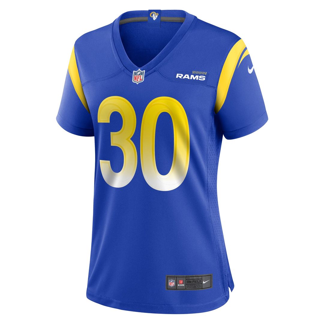 Josh Wallace Los Angeles Rams Women's Game Jersey - Royal