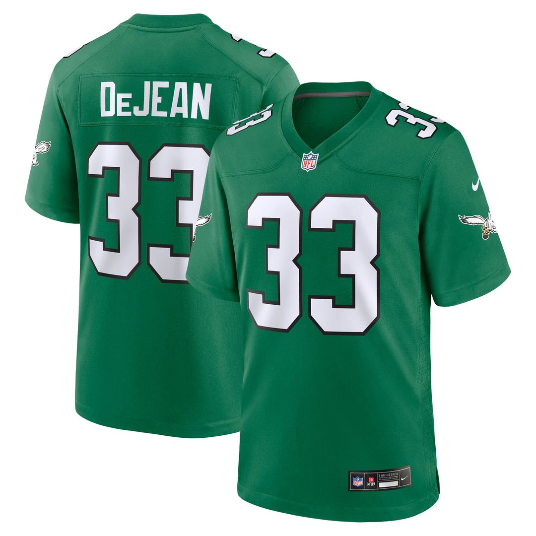 Cooper DeJean Philadelphia Eagles Team Game Jersey - Midnight Green
