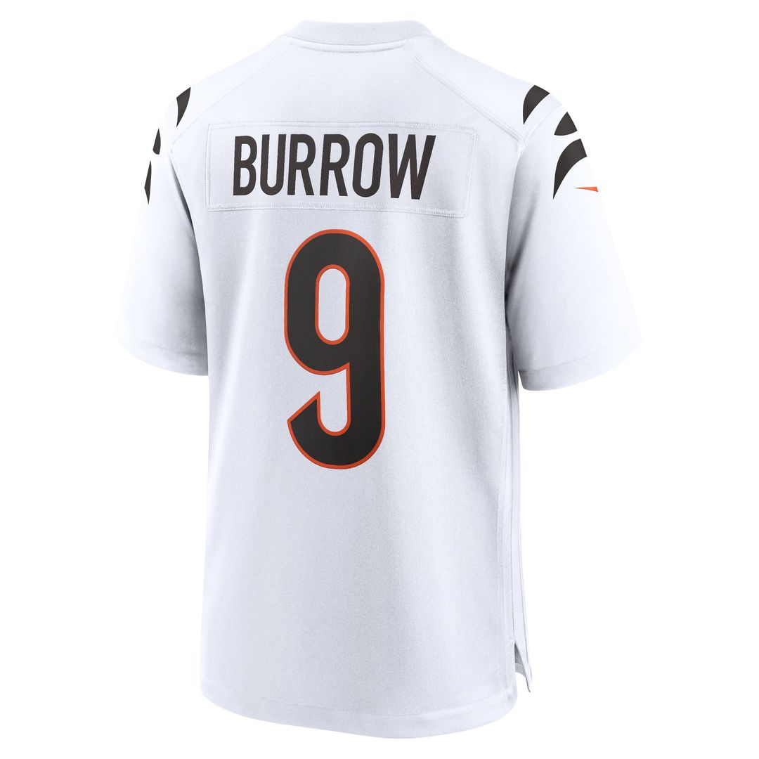 Joe Burrow Cincinnati Bengals Game Jersey - White