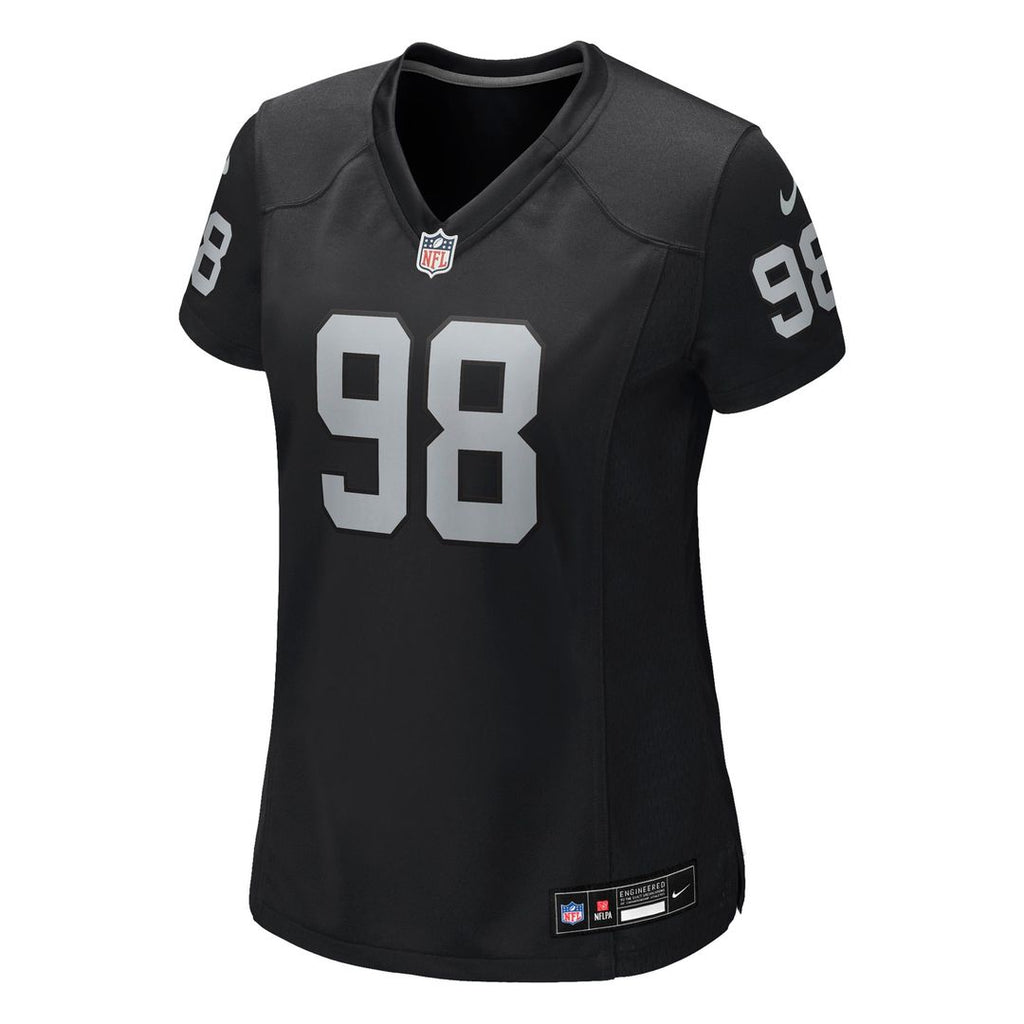 Maxx Crosby Las Vegas Raiders Women's Jersey - Black