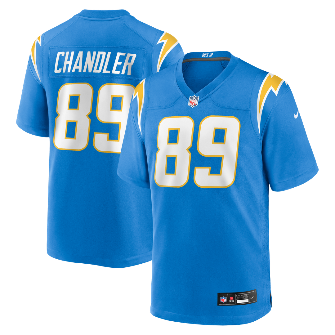 Wes Chandler Los Angeles Chargers Retired Player Jersey - Powder Blue