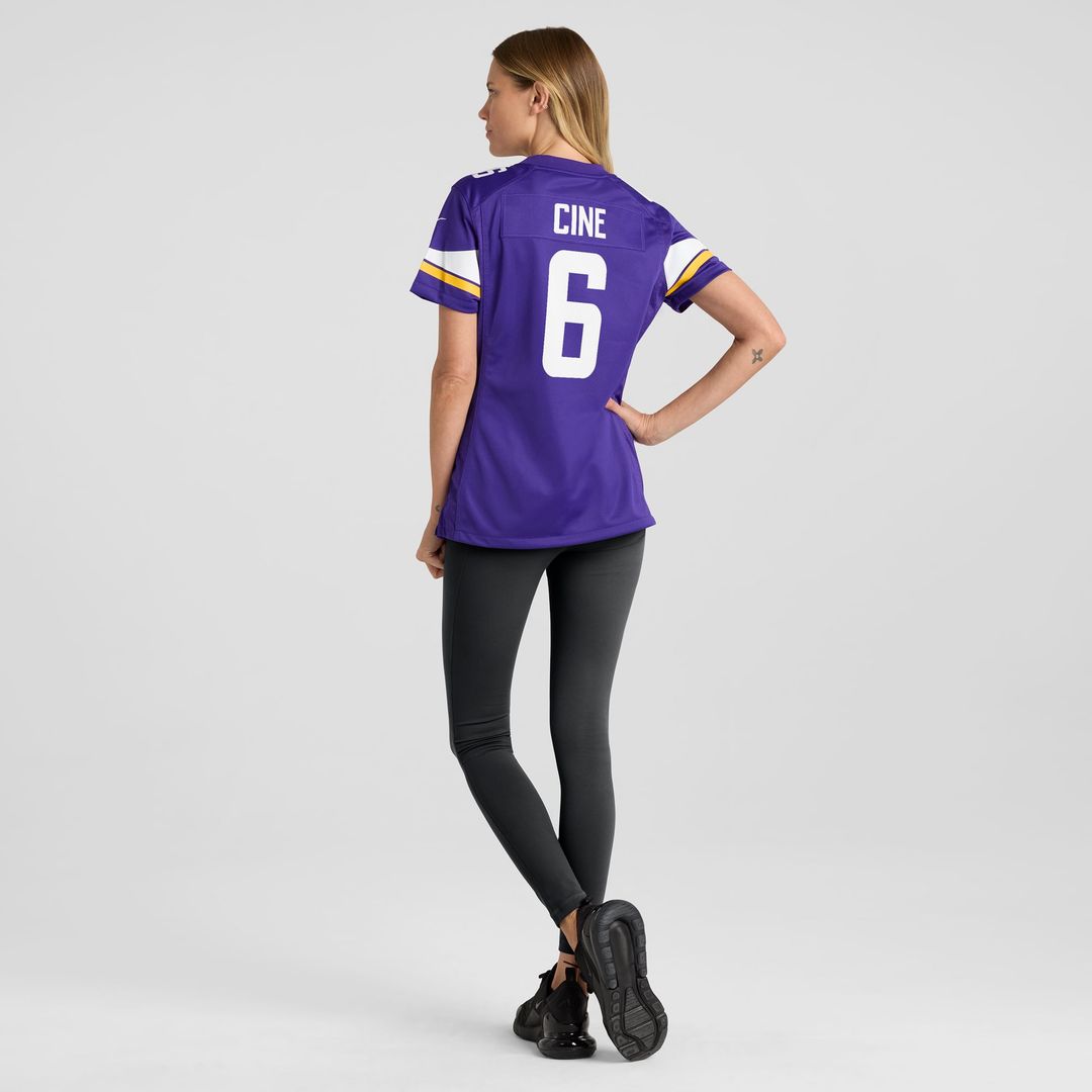 Lewis Cine Minnesota Vikings Women's Game Player Jersey - Purple