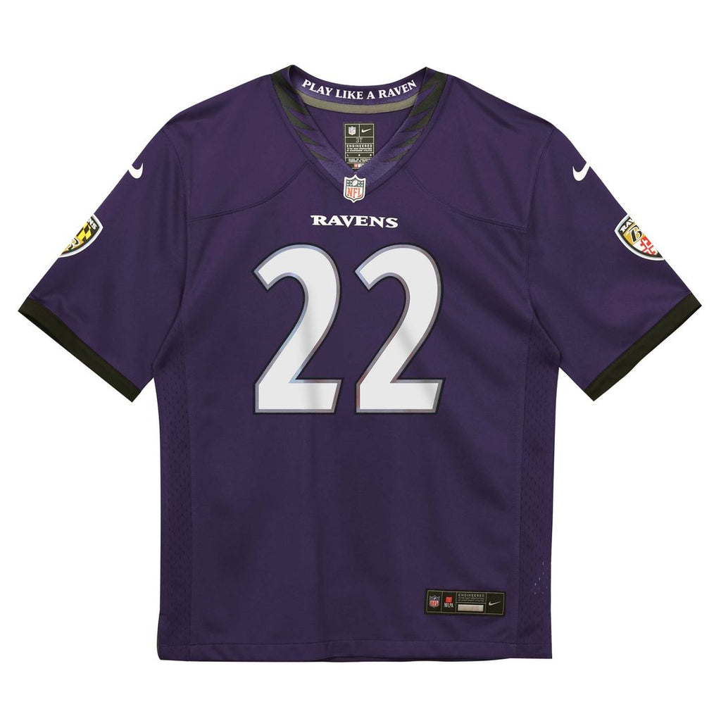 Derrick Henry Baltimore Ravens Toddler Team Game Jersey - Purple