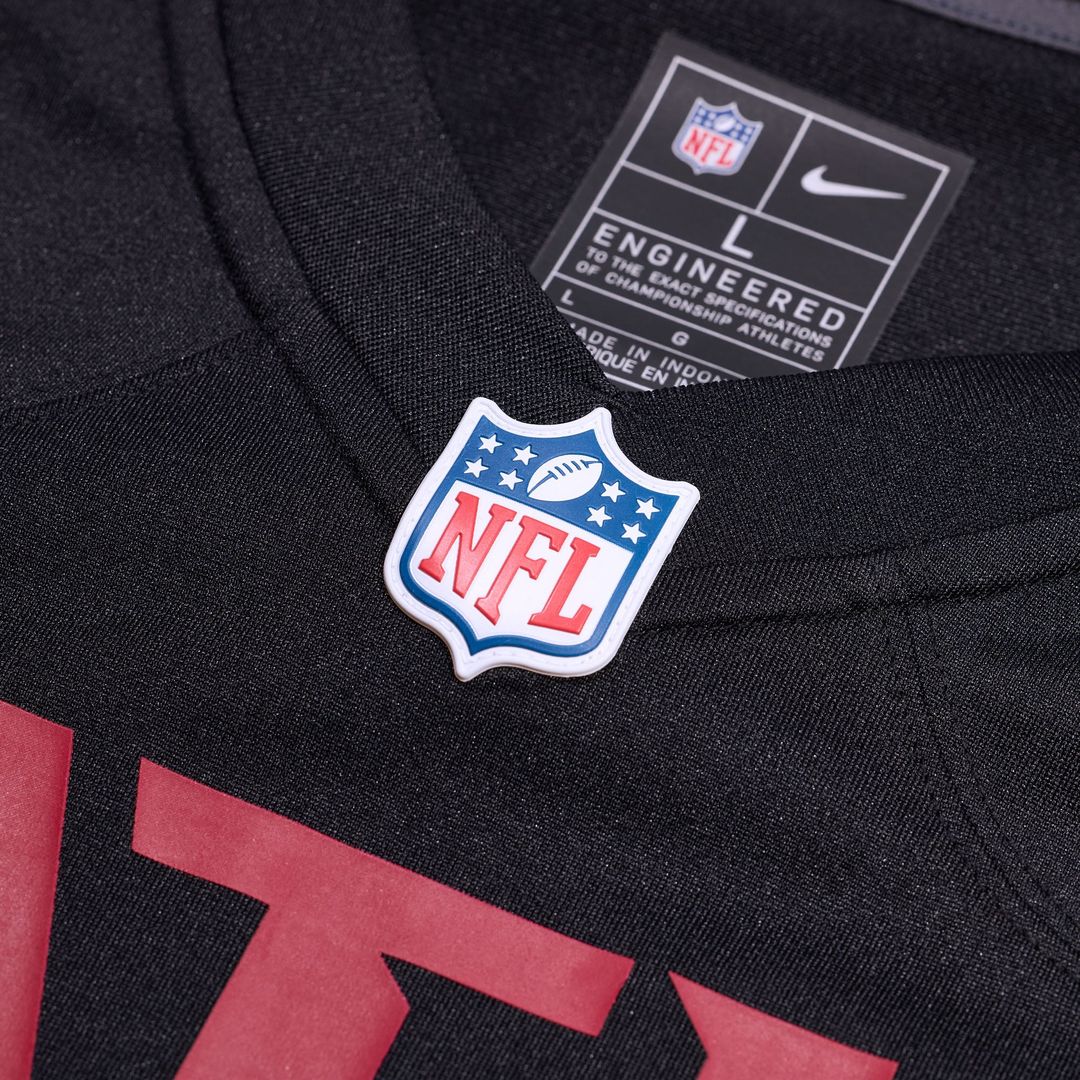 DeAngelo Malone Atlanta Falcons Game Player Jersey - Black