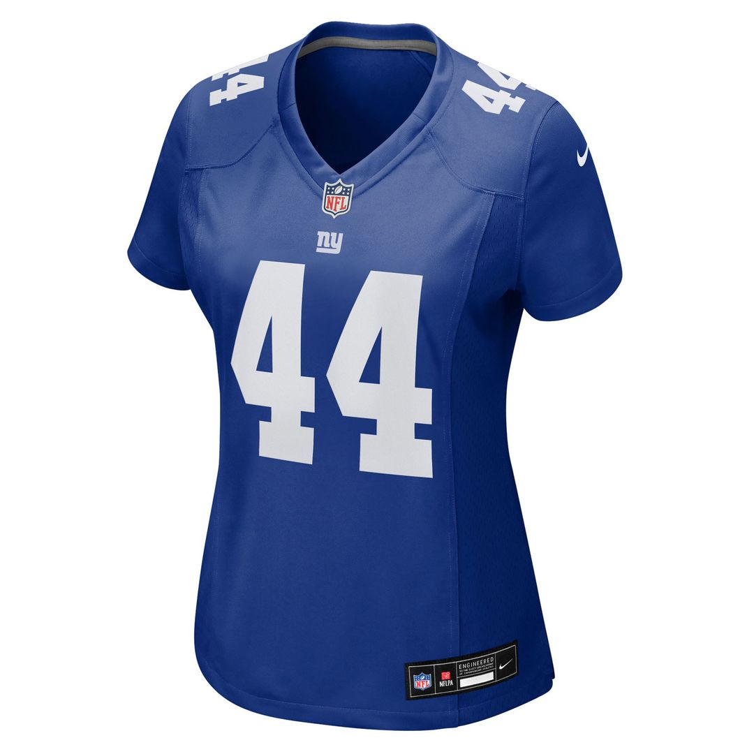 Cam Skattebo New York Giants Women's Team Game Player Jersey - Royal