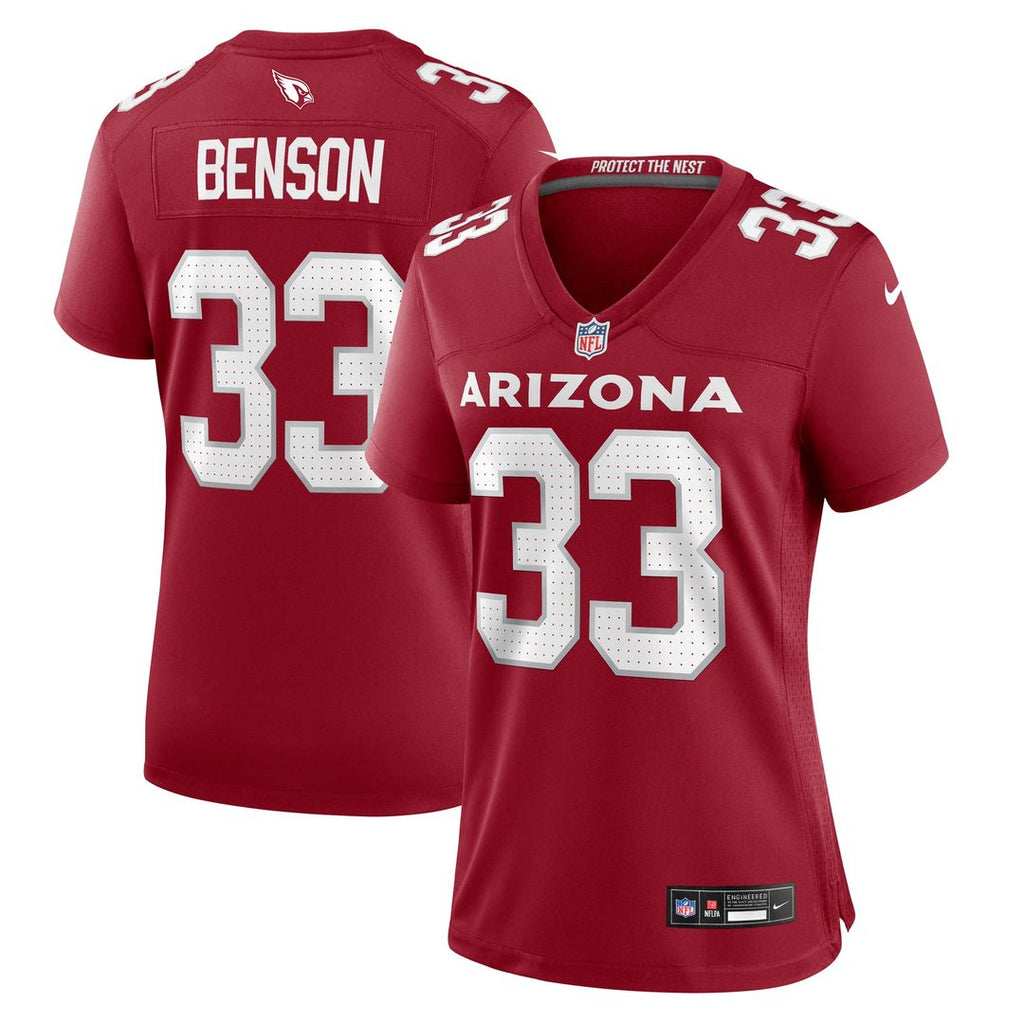 Trey Benson Arizona Cardinals Women's Game Jersey - Cardinal