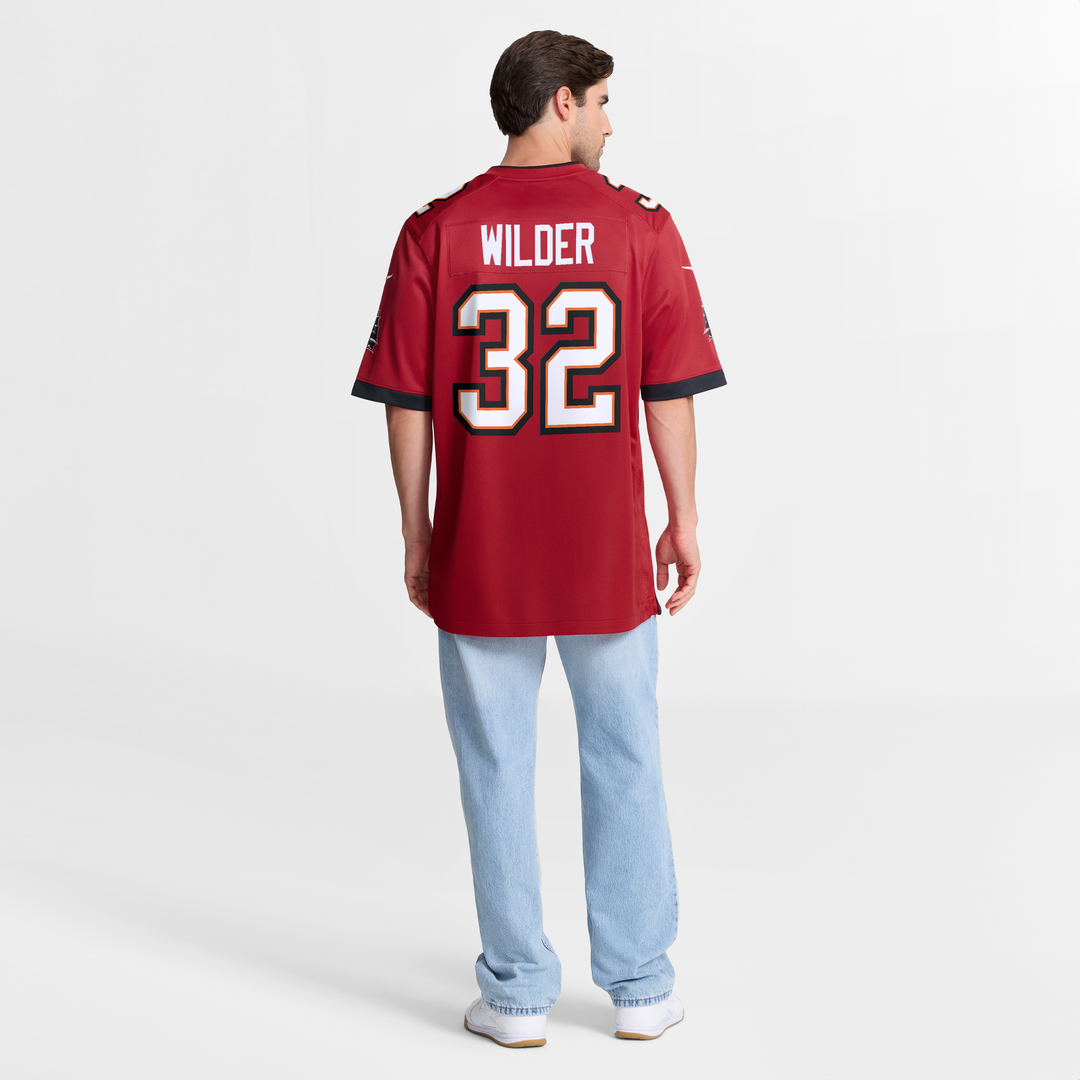 James Wilder Tampa Bay Buccaneers Game Retired Player Jersey - Red