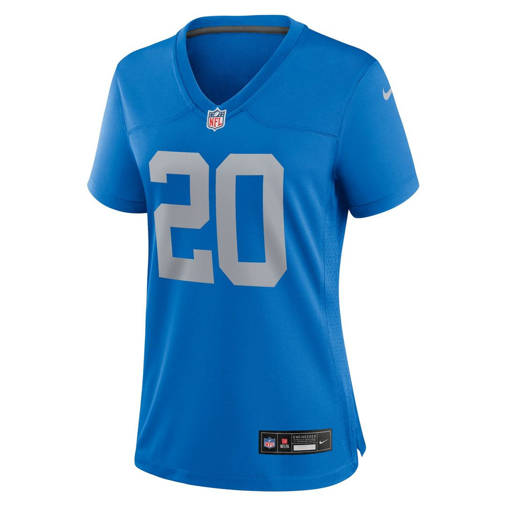 Barry Sanders Detroit Lions Women's Alternate Game Jersey - Blue