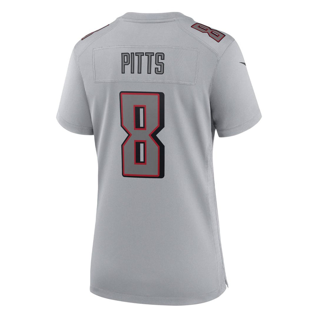 Kyle Pitts Atlanta Falcons Women's Atmosphere Fashion Game Jersey - Gray