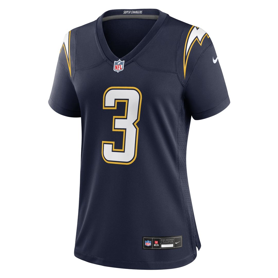 Derwin James Jr. Los Angeles Chargers Women's Alternate Charger Power Game Jersey - Gold
