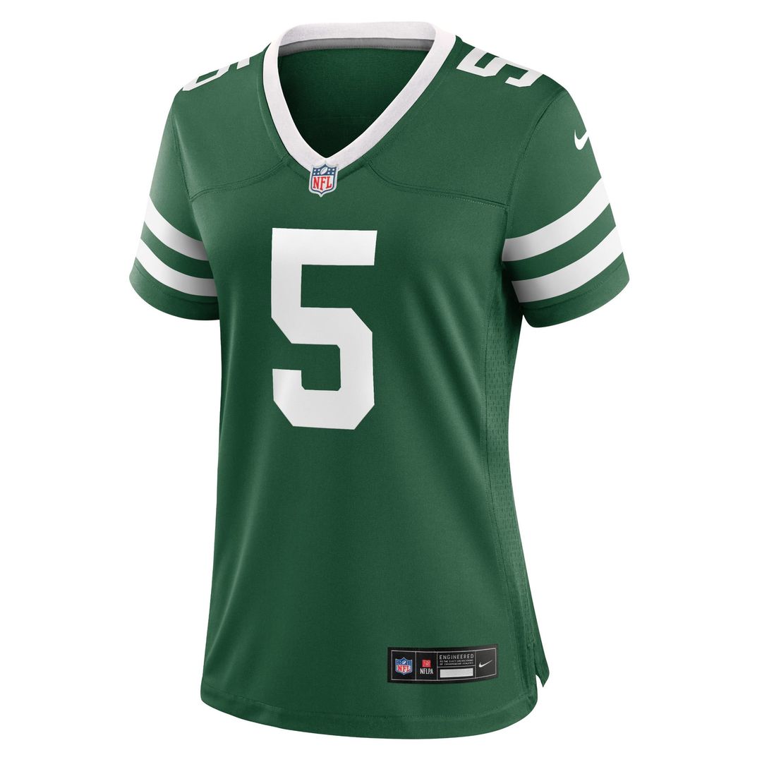 Garrett Wilson New York Jets Women's Game Jersey - Legacy White