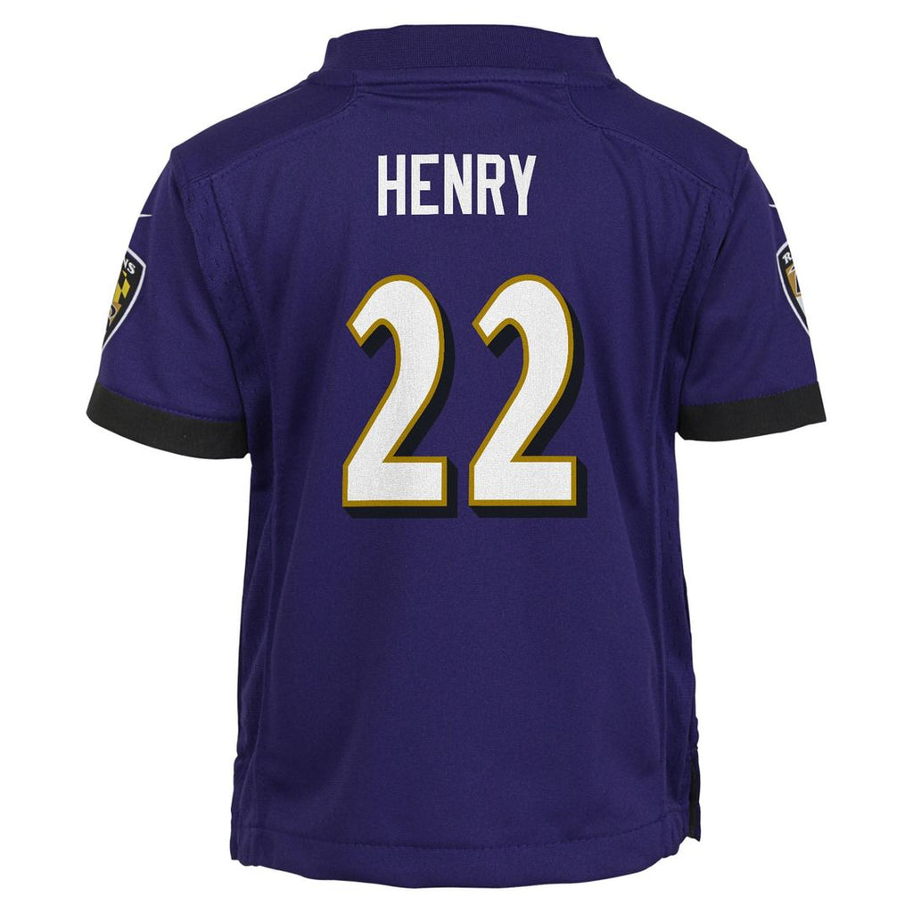 Derrick Henry Baltimore Ravens Infant Team Player Game Jersey - Purple
