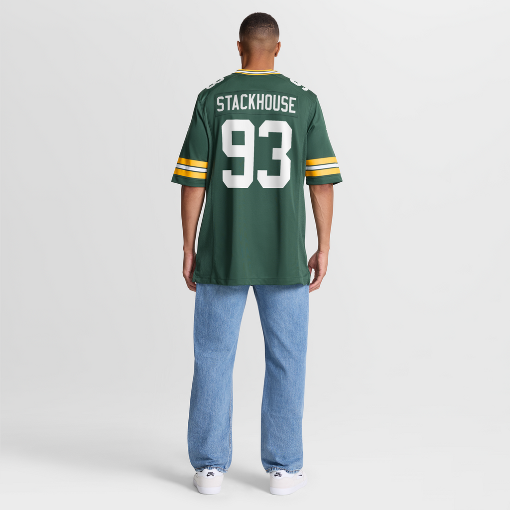 Nazir Stackhouse Green Bay Packers Team Game Jersey - Green