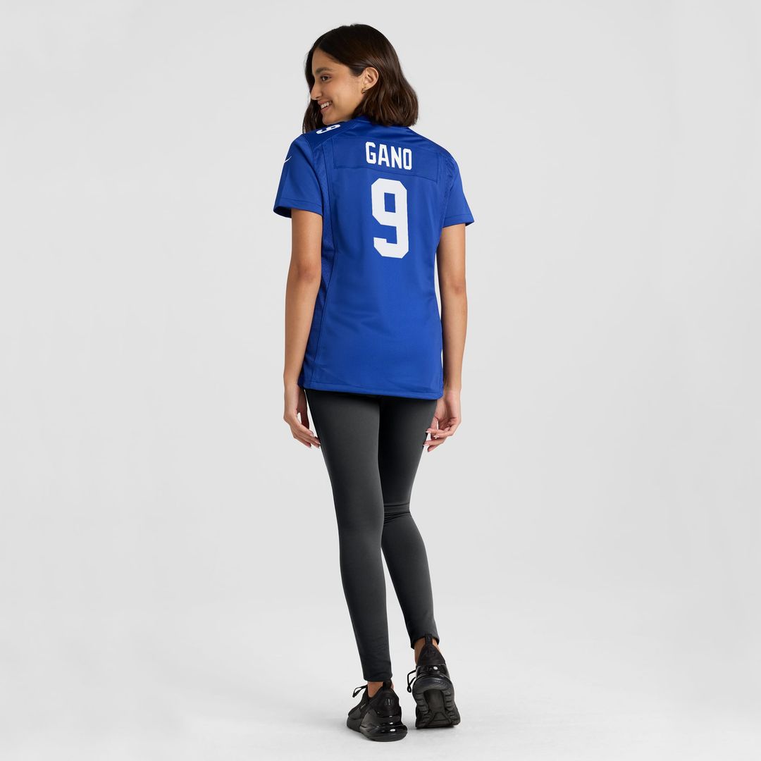 Graham Gano New York Giants Women's Team Game Player Jersey - Royal
